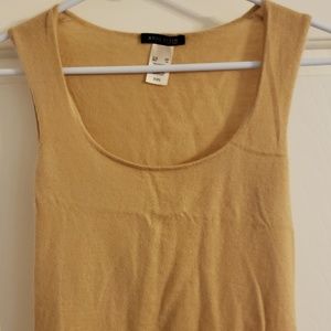 Anne Klein cashmere tank